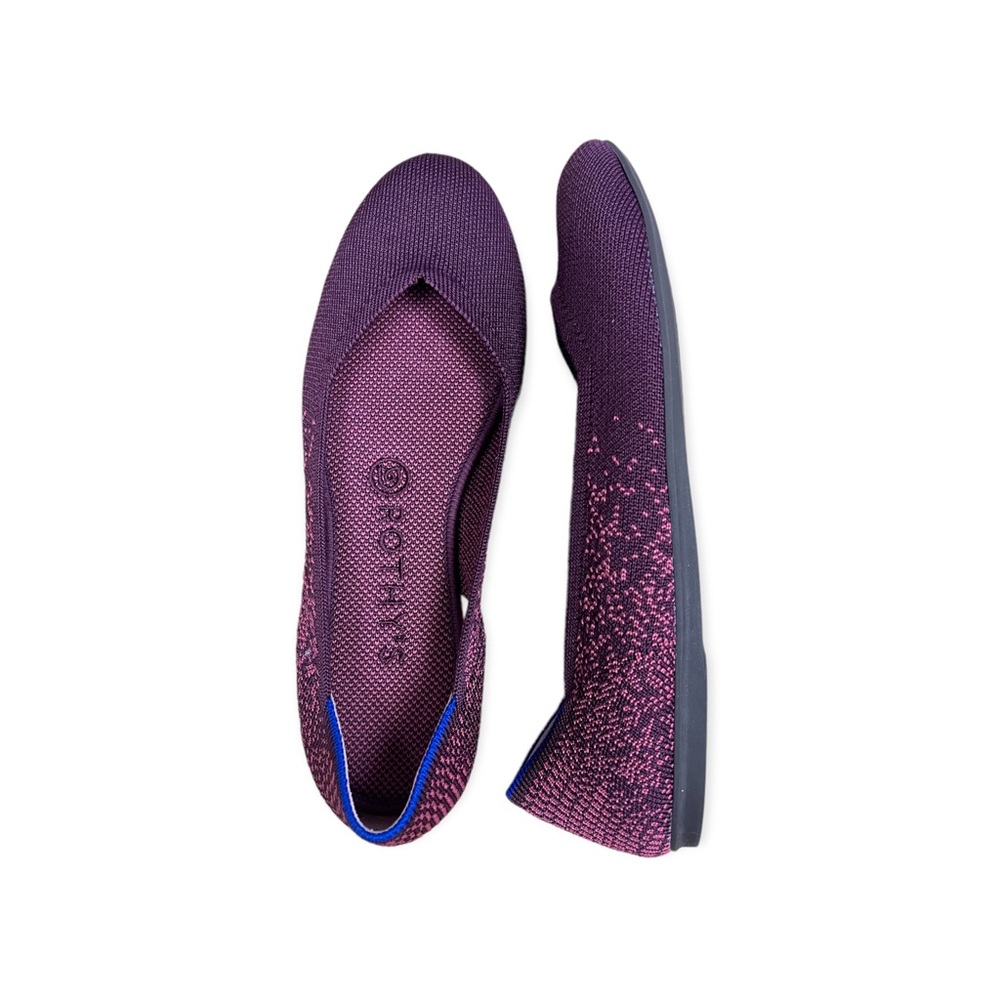 Rothy’s The Flat Fig Python Purple Retired 8